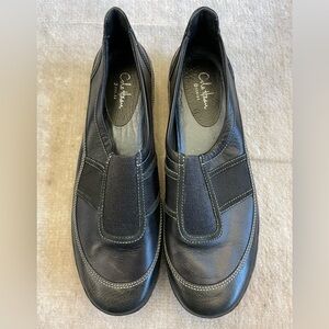 Cole Haan Black Slip ons